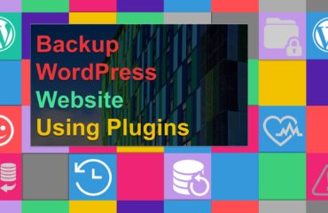 Backup WordPress Using Plugins