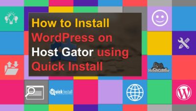 install WordPress HostGator